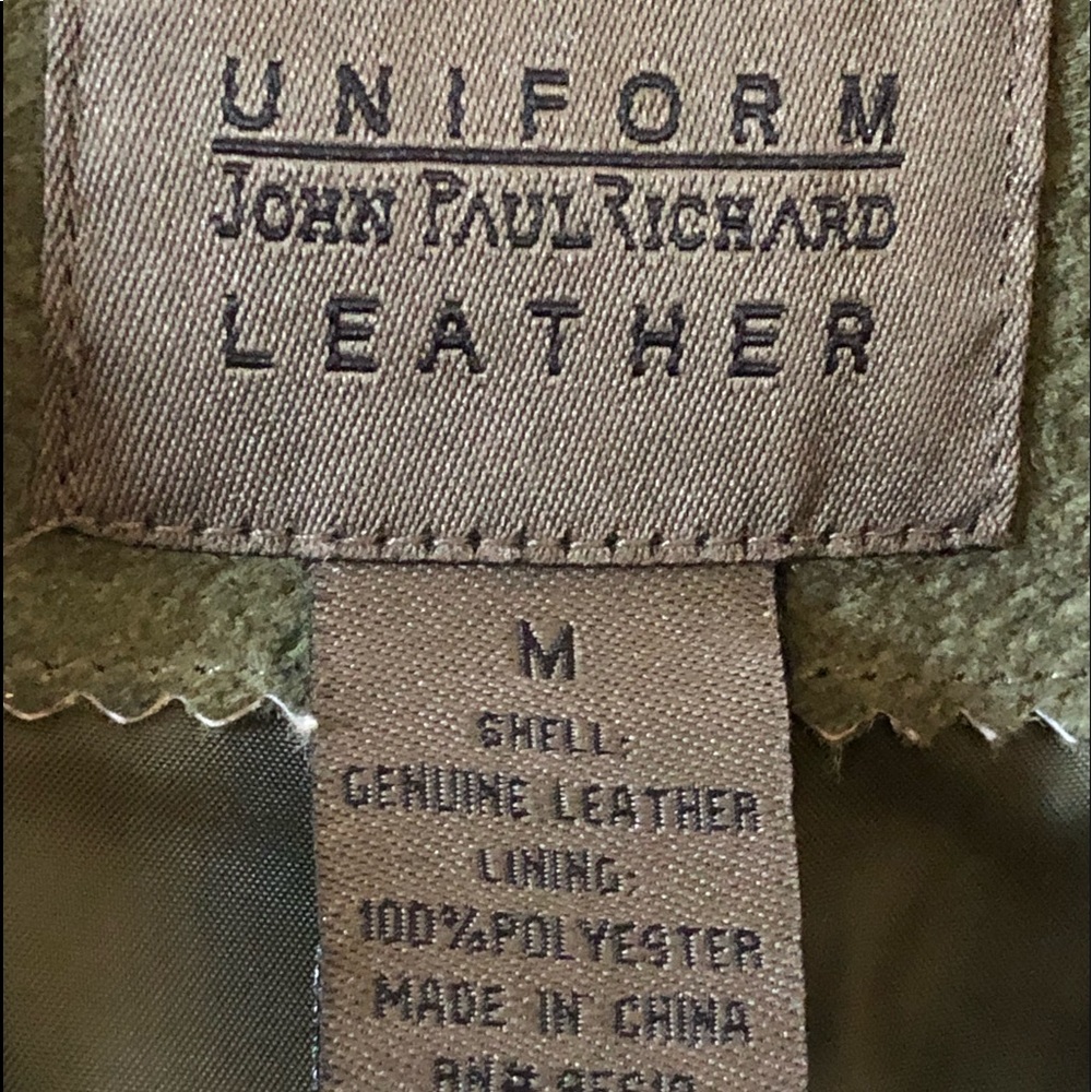 Sueded leather jacket - Picture 2 of 3